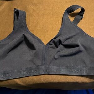 CACIQUE Women’s Black Bra Unlined Full Coverage Size 44D RN 118641 12/18